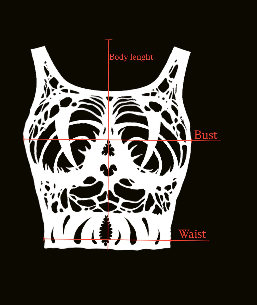 Crop top mushroom lady