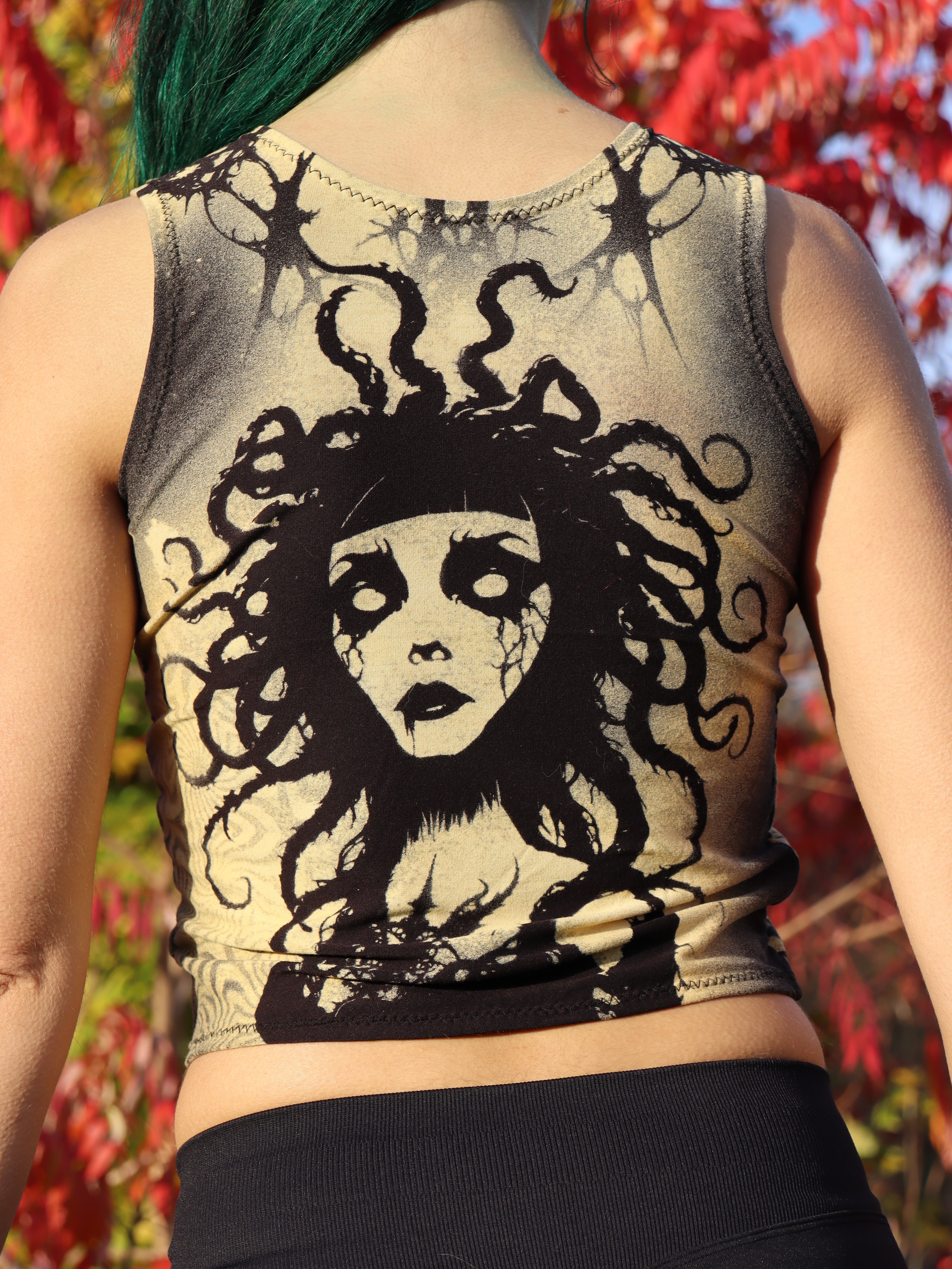 Crop top sea goddess