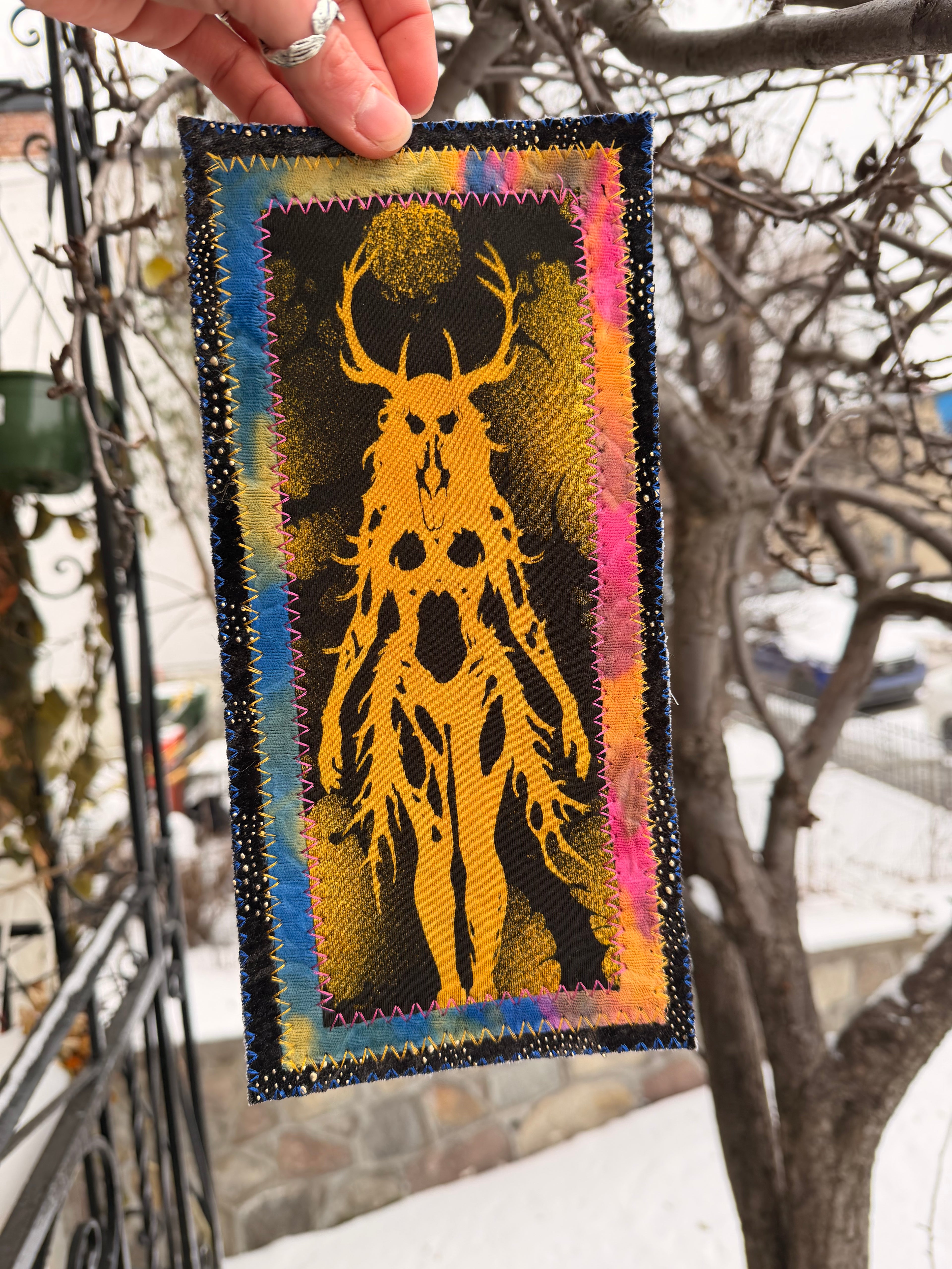 Patch yellow Wendigo