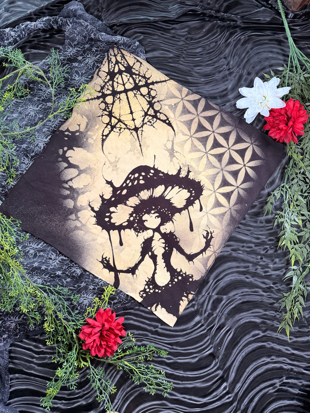 Bandana Mushroom Lady