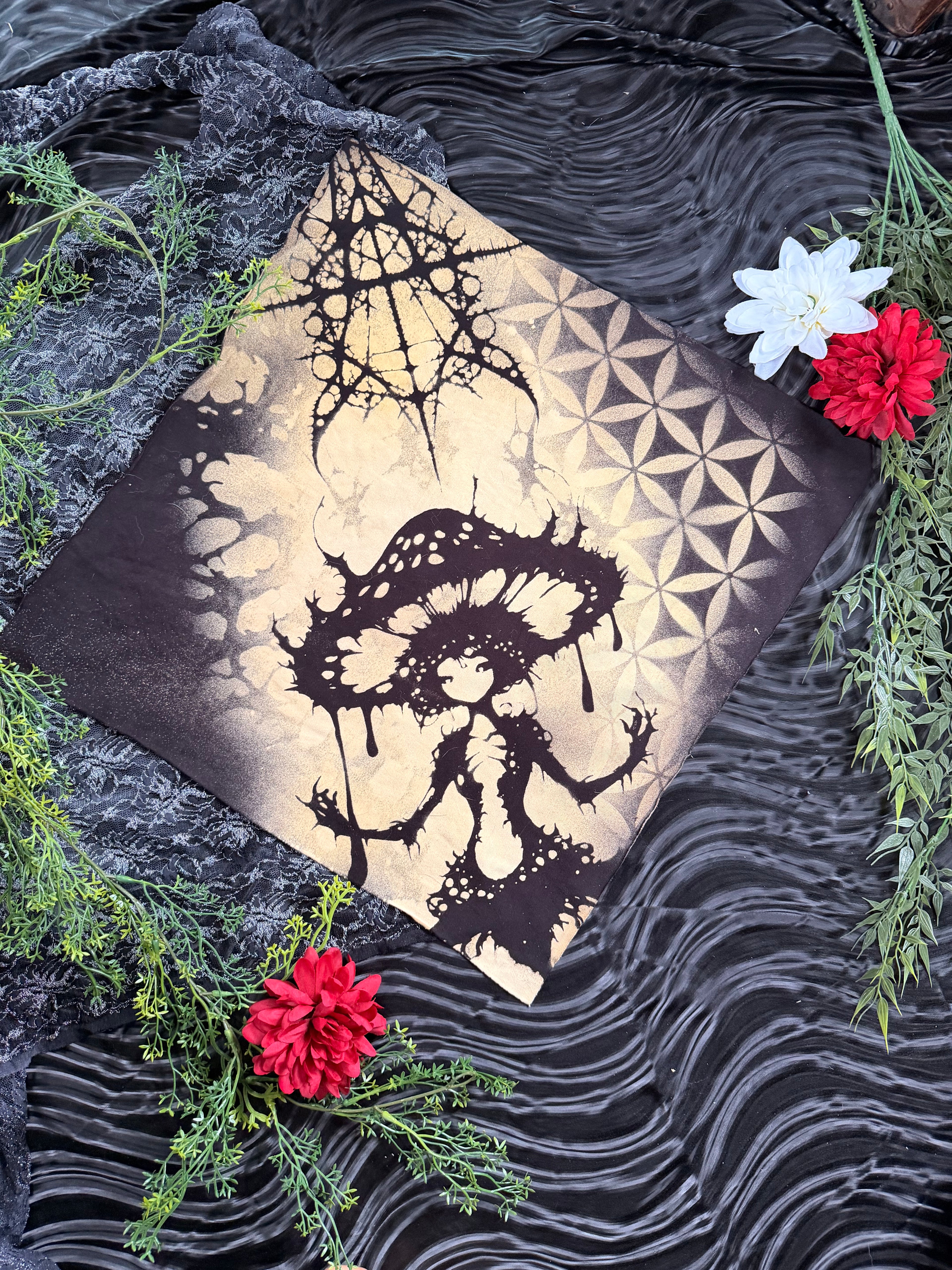 Bandana Mushroom Lady