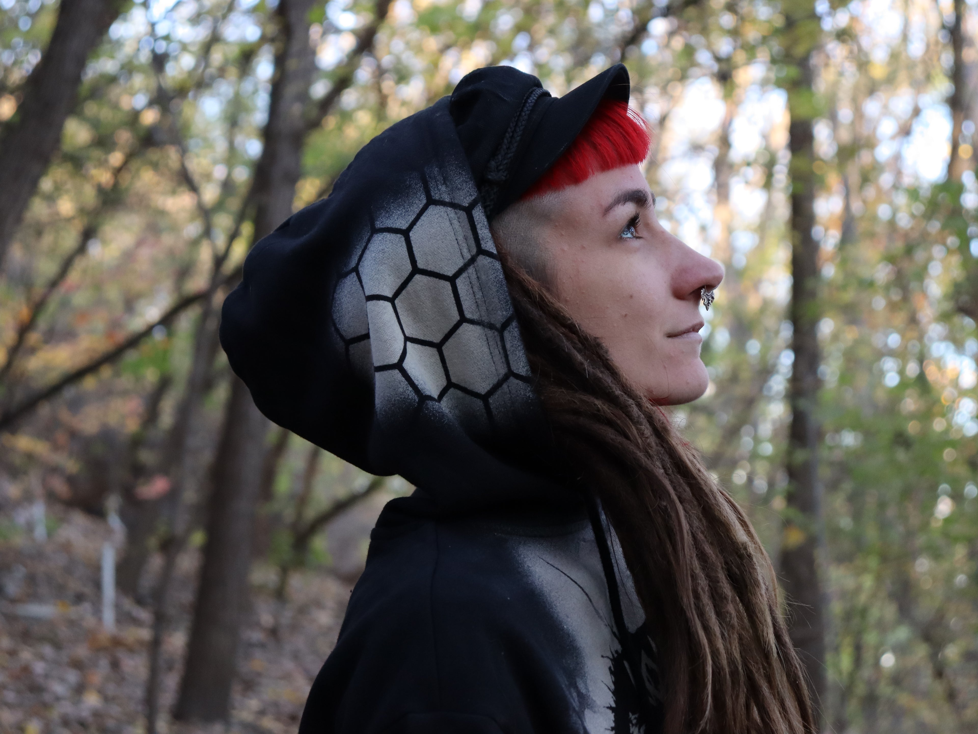 Crop top hoodie Medium Mush