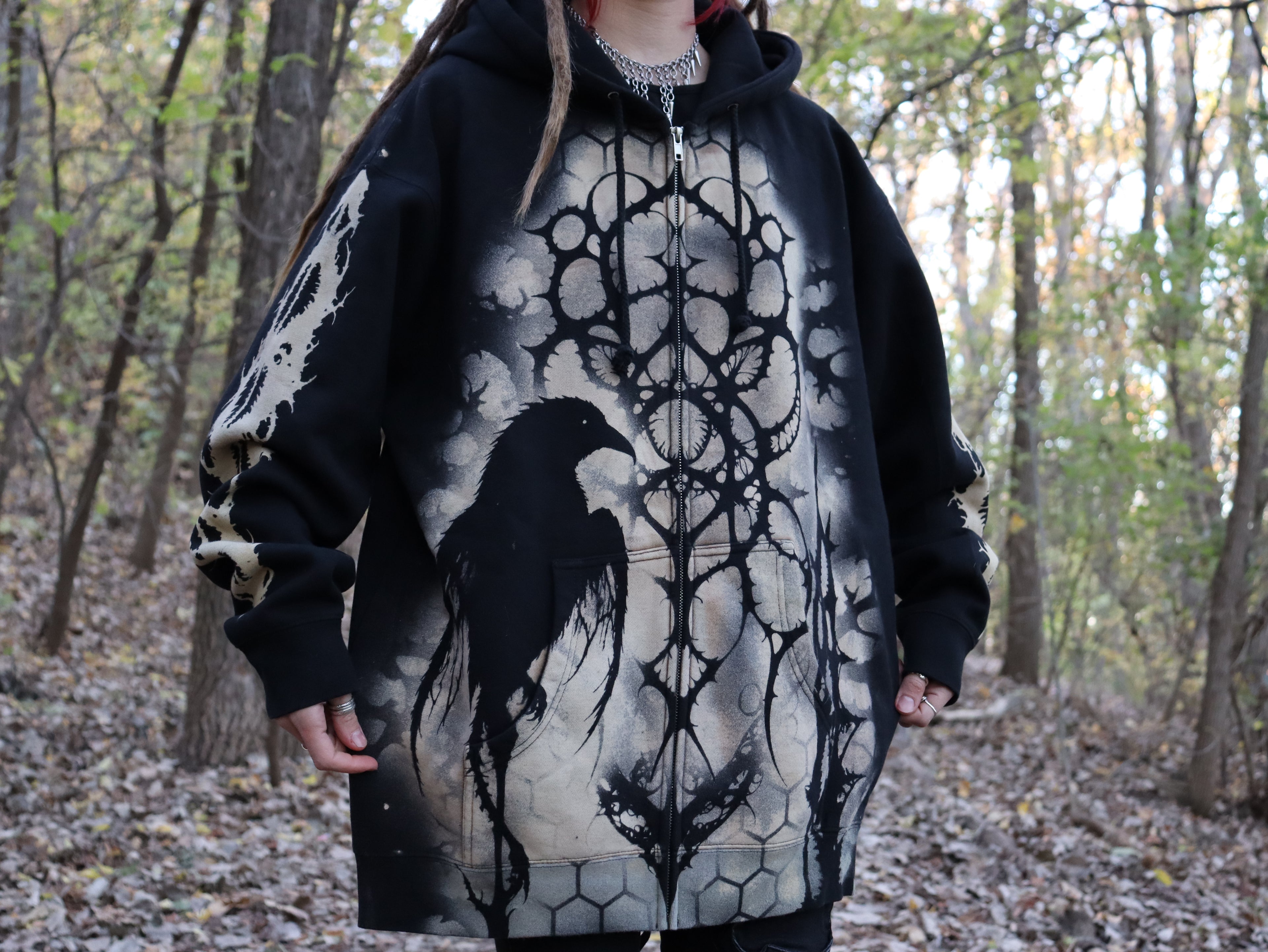 Full-zip hood Wendigo