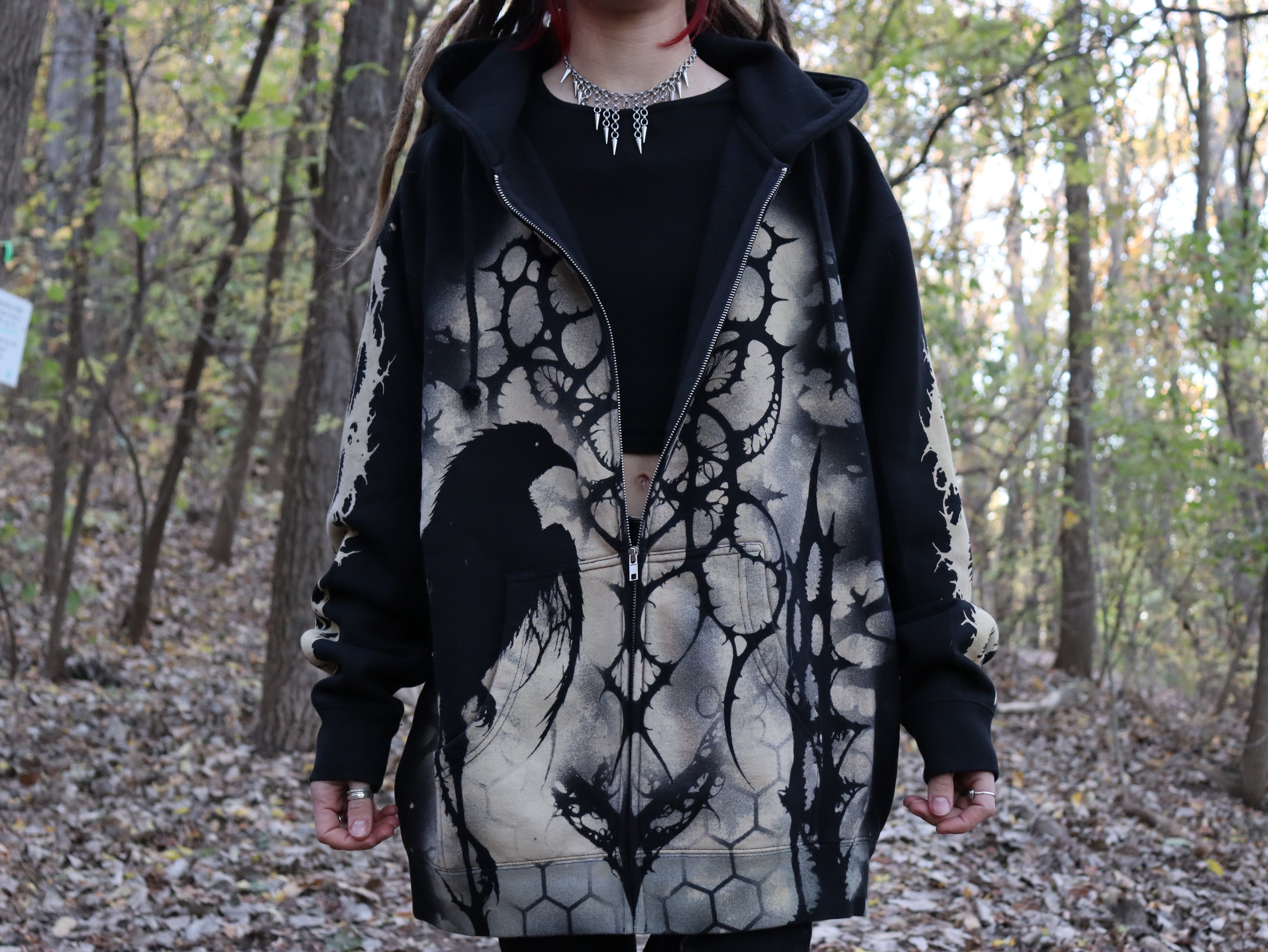 Full-zip hood Wendigo