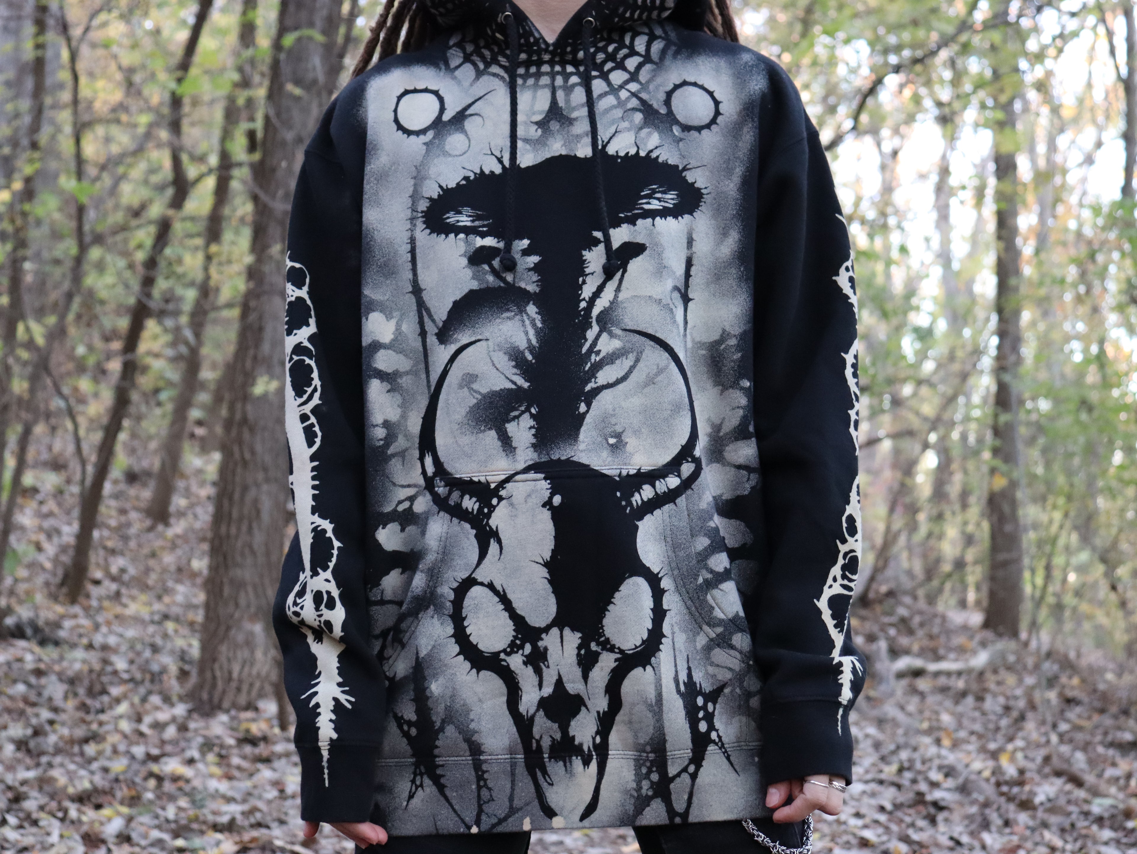 Hoodie Medium Skeleton