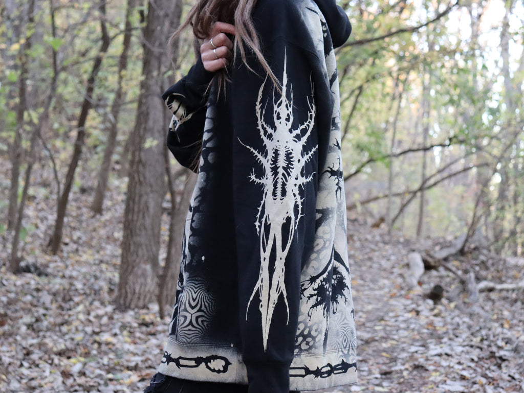 Full-zip hood 2XL clown