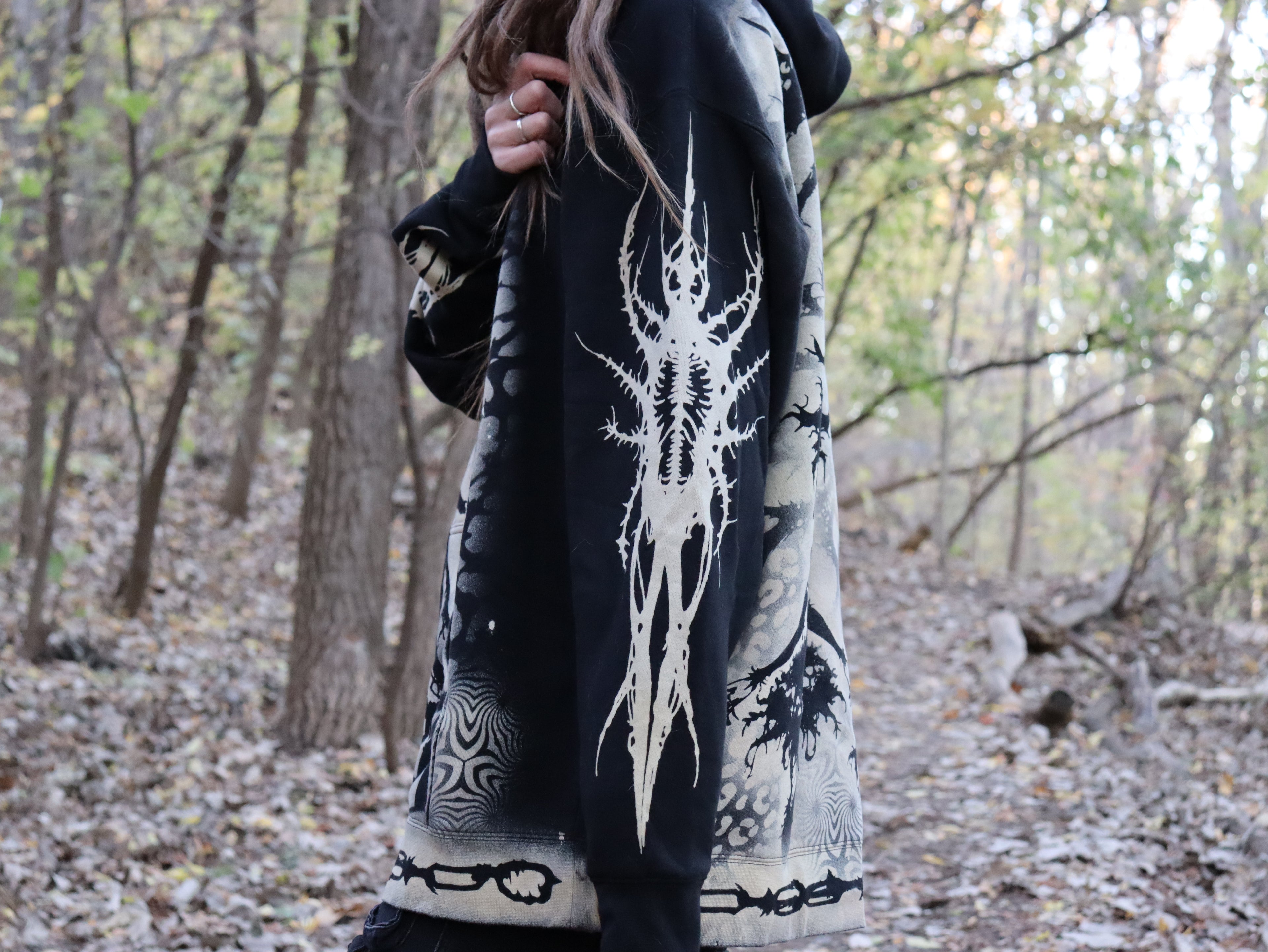 Full-zip hood 2XL clown